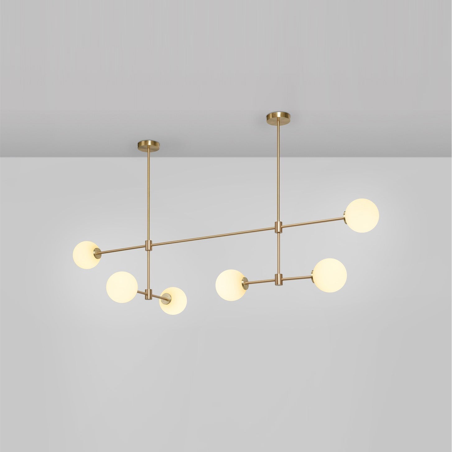 Uvinus Modern Minimalist Multi Glass Chandelier - Letslighting