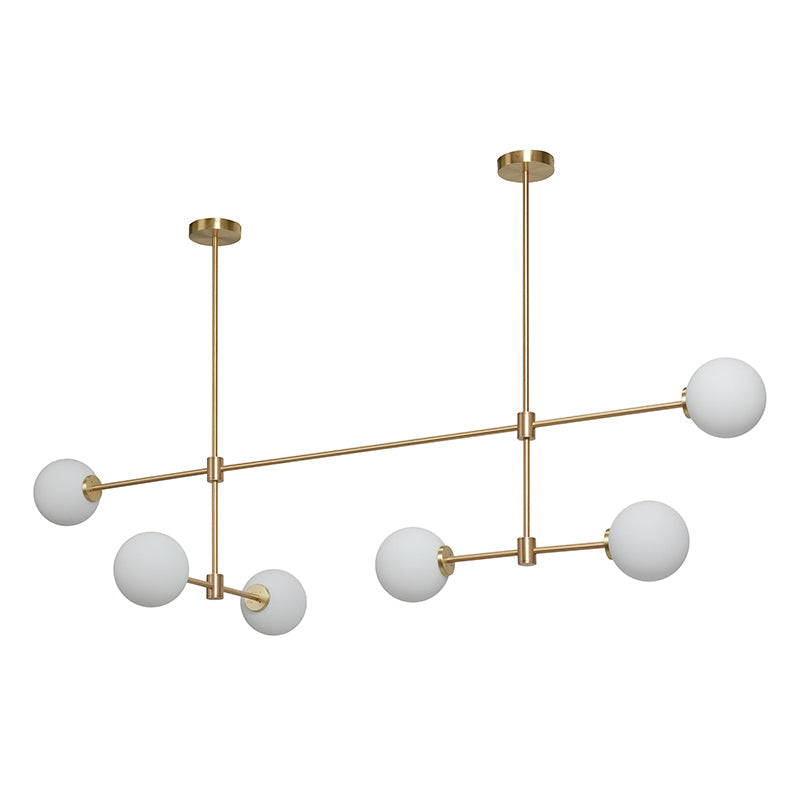Uvinus Modern Minimalist Multi Glass Chandelier - Letslighting