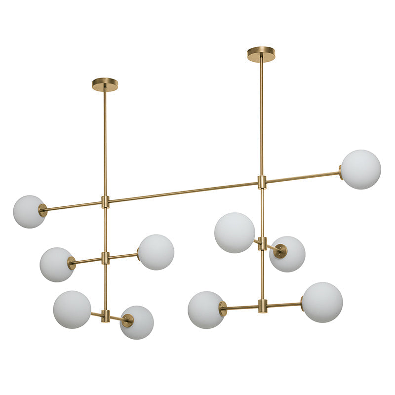 Uvinus Modern Minimalist Multi Glass Chandelier - Letslighting