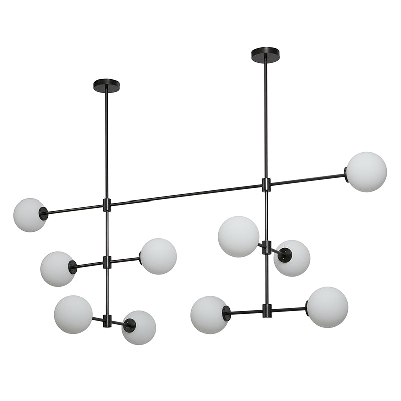 Uvinus Modern Minimalist Multi Glass Chandelier - Letslighting