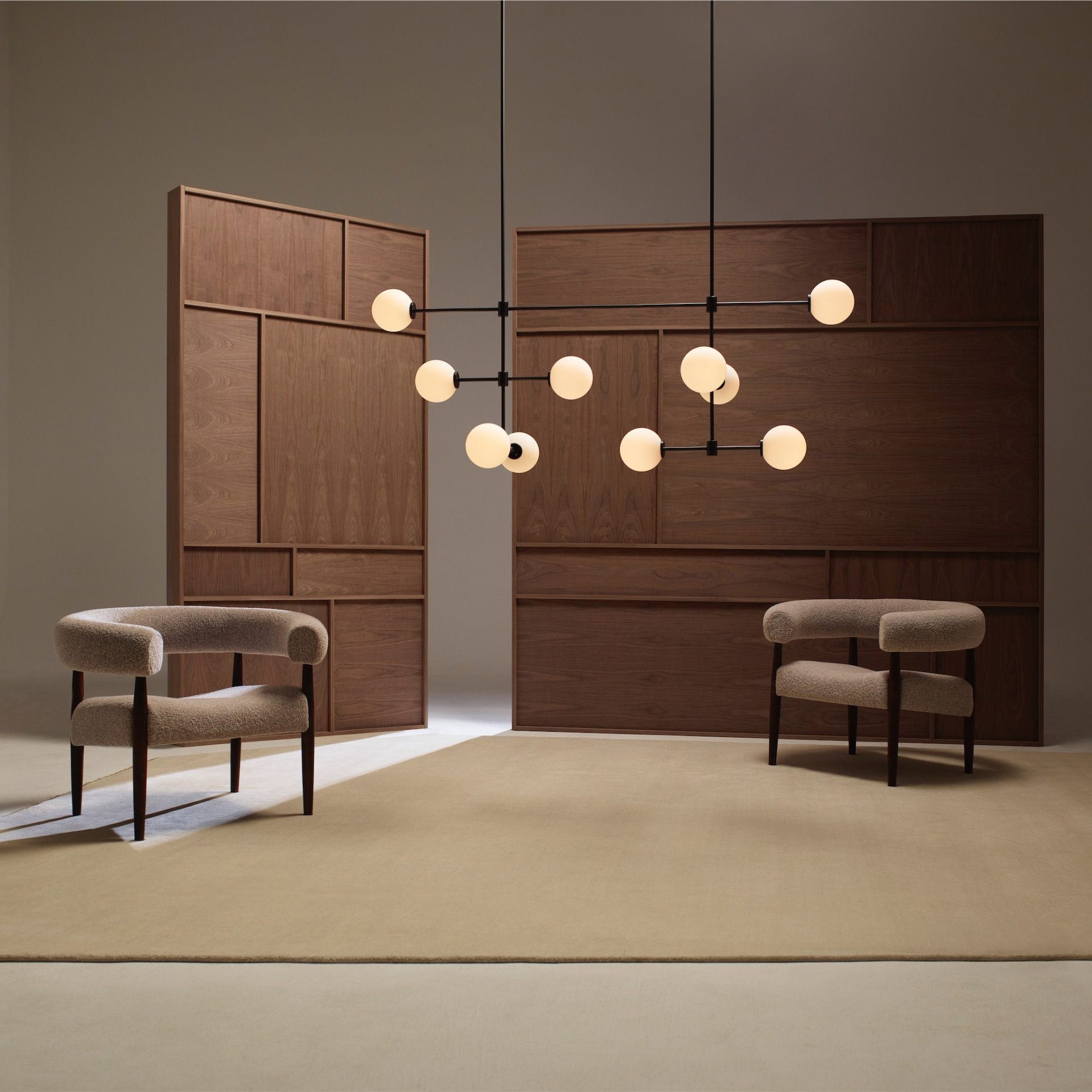 Uvinus Modern Minimalist Multi Glass Chandelier - Letslighting
