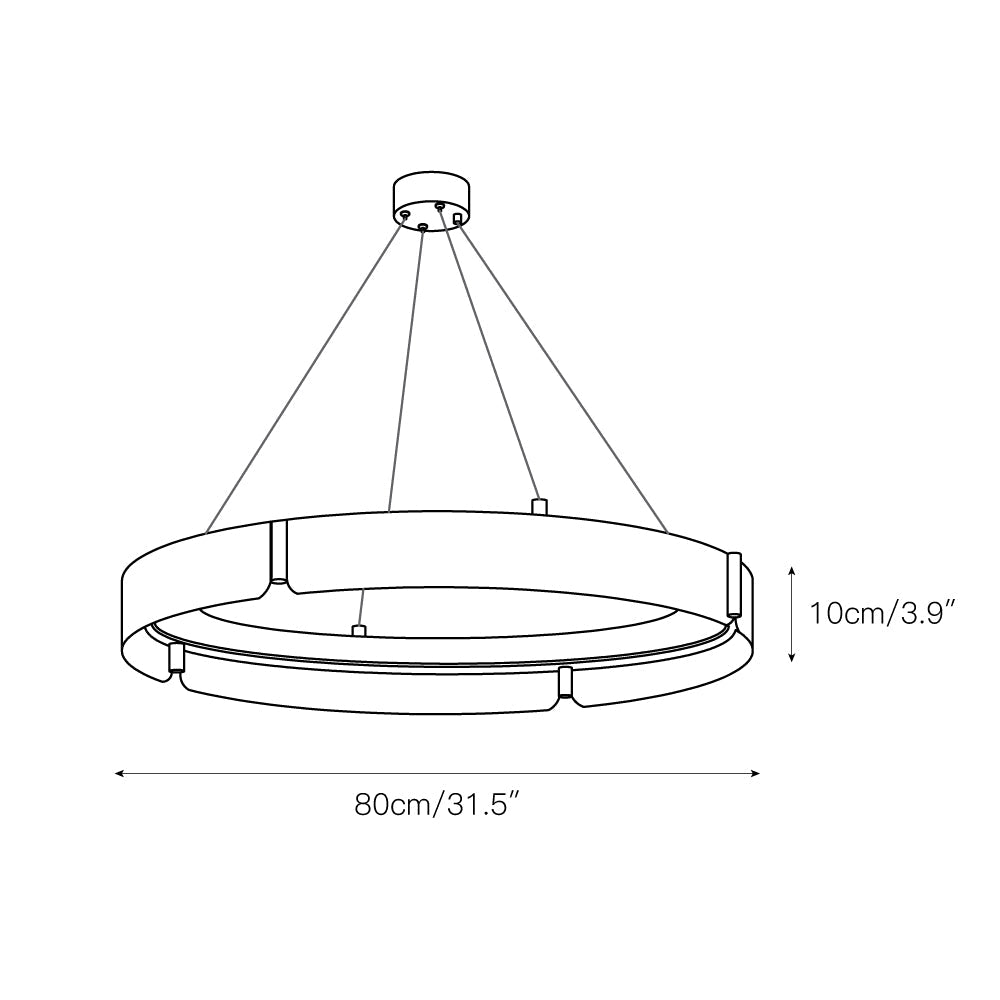 Alraeion Modern Minimalist Chandelier - Letslighting