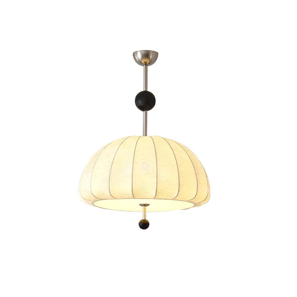Trigg Pendant Lamp Map-Pattern Fabric - Letslighting