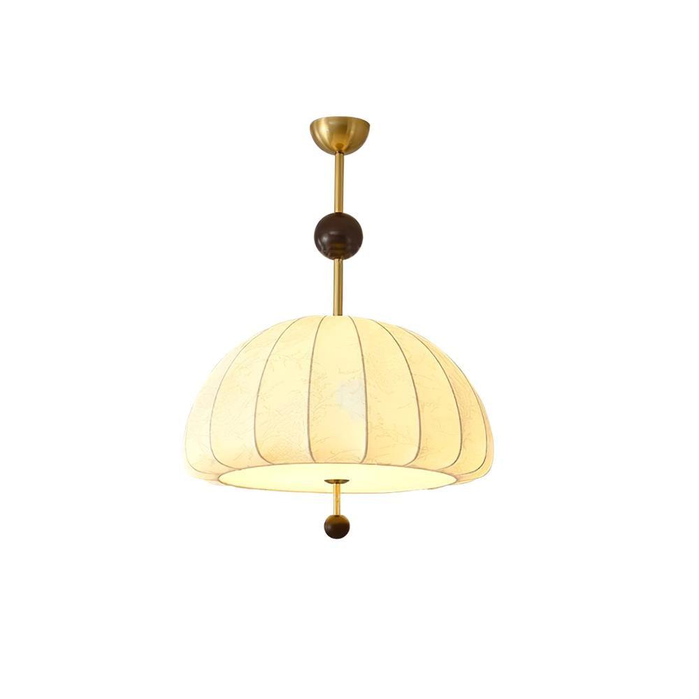 Trigg Pendant Lamp Map-Pattern Fabric - Letslighting