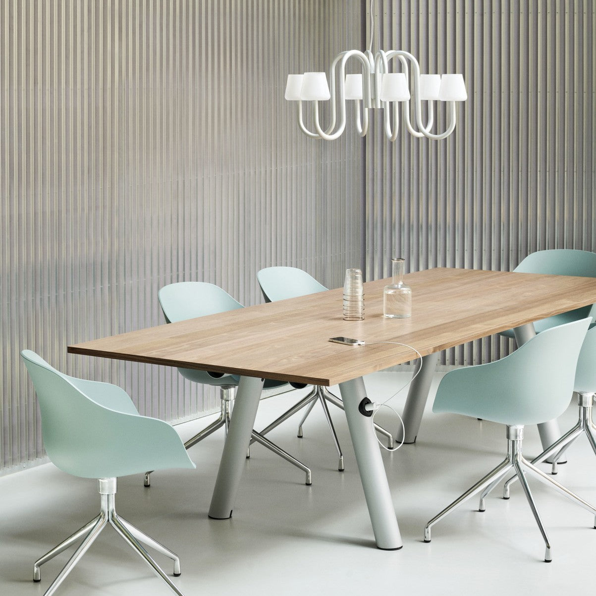 Arco Chandelier Glass - Letslighting