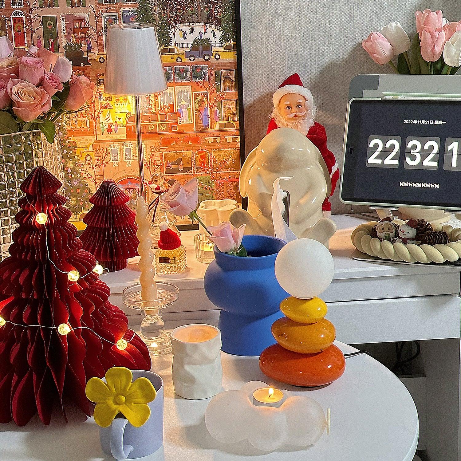 Virelie Ceramics Playful Table Lamp - Letslighting