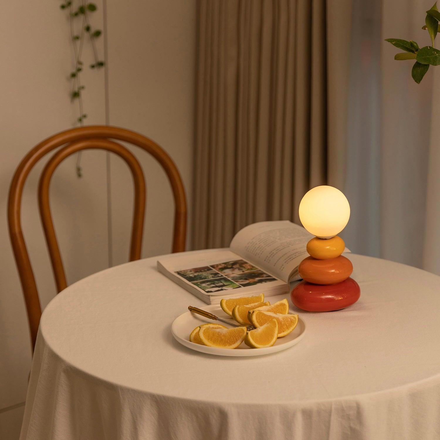 Virelie Ceramics Playful Table Lamp - Letslighting