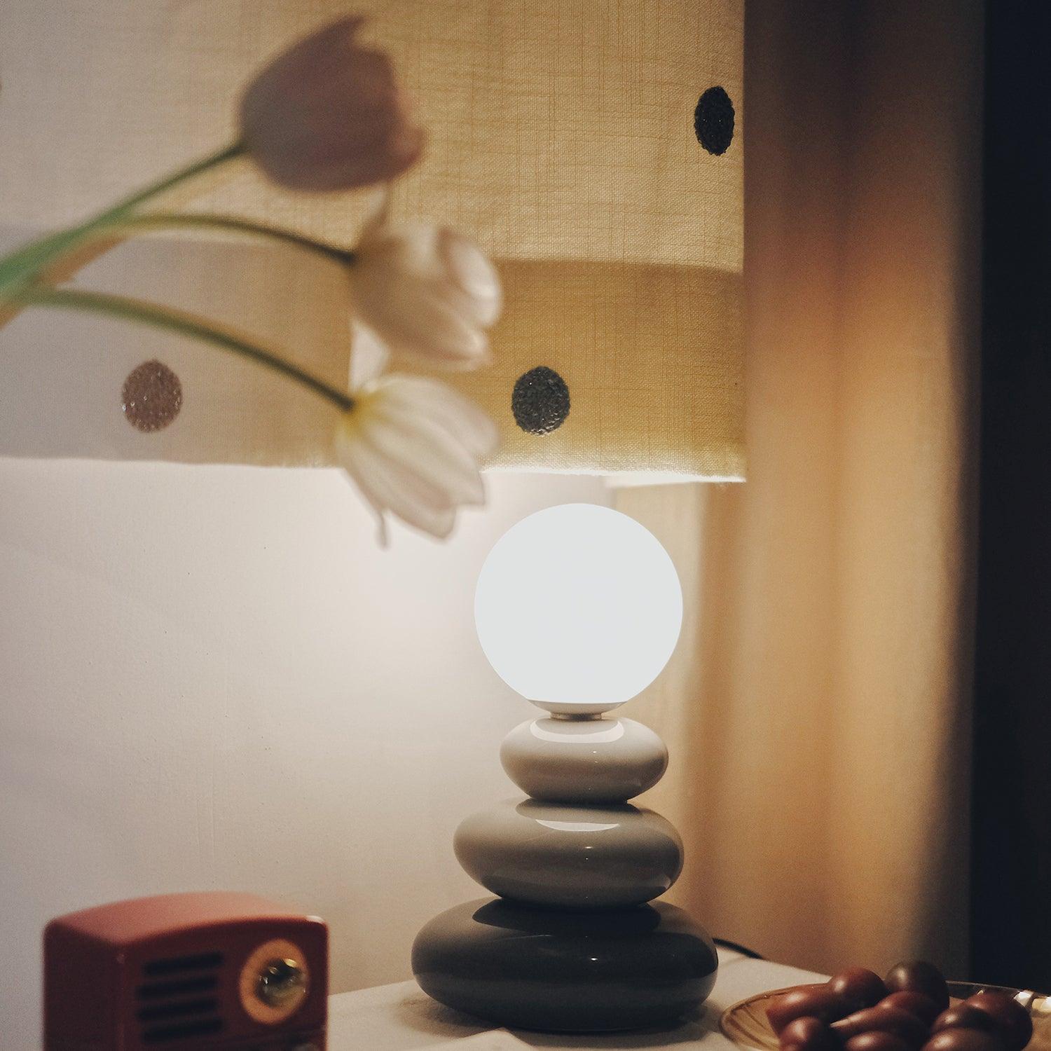 Virelie Ceramics Playful Table Lamp - Letslighting