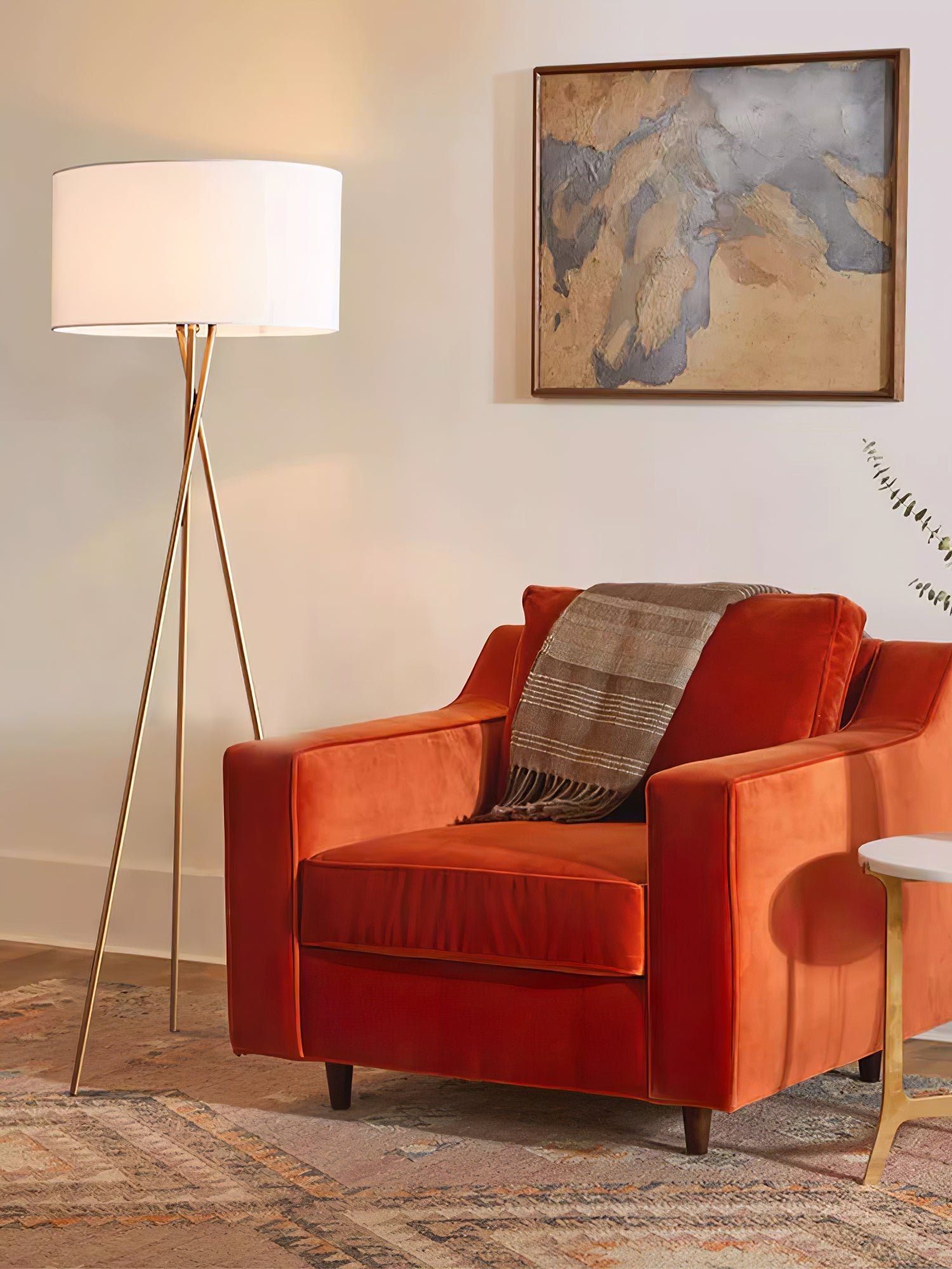 Zander Minimalist Fabric Floor Lamp - Letslighting