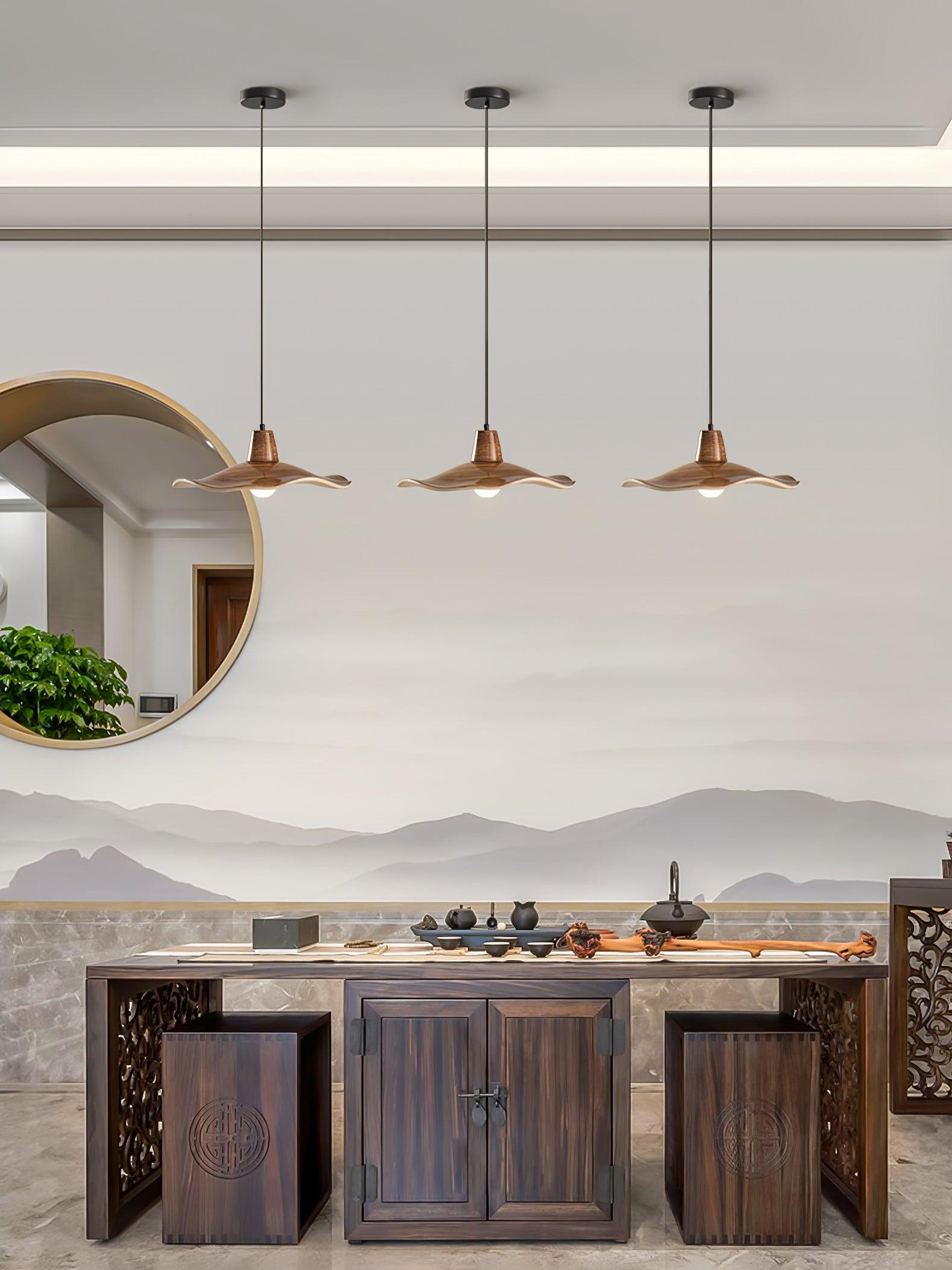 Sylaeara Nordic Art Resin Pendant Lamp - Letslighting
