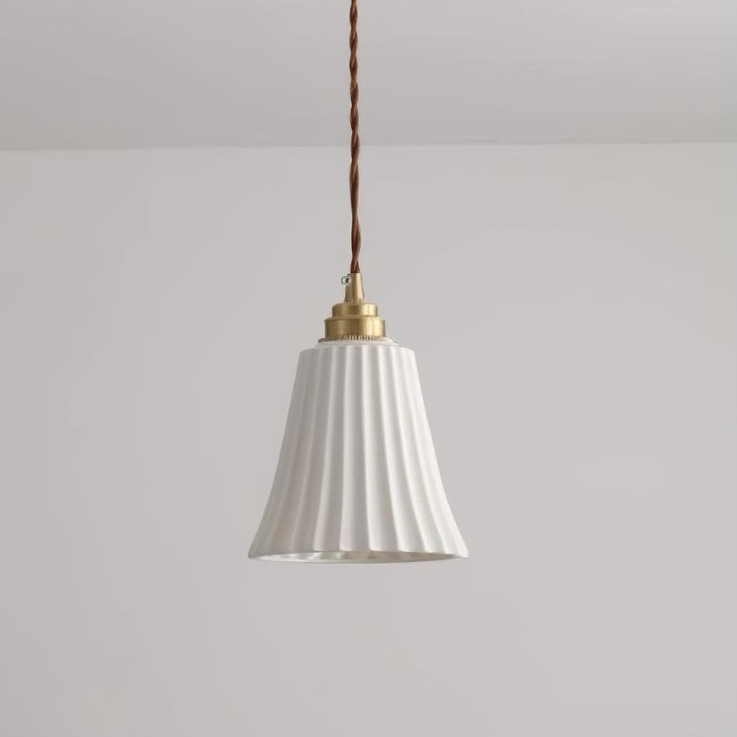 Ulcaris Premium Nordic Art Trumpet Ceramic Pendant Light - Letslighting