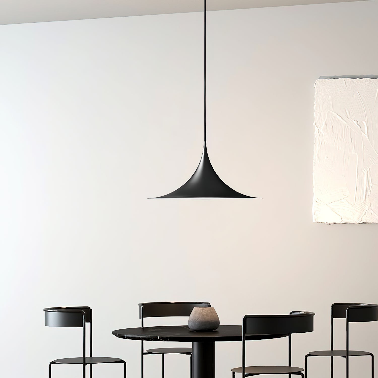Pendant Lamp Slim Neck and Wide Flare Dining