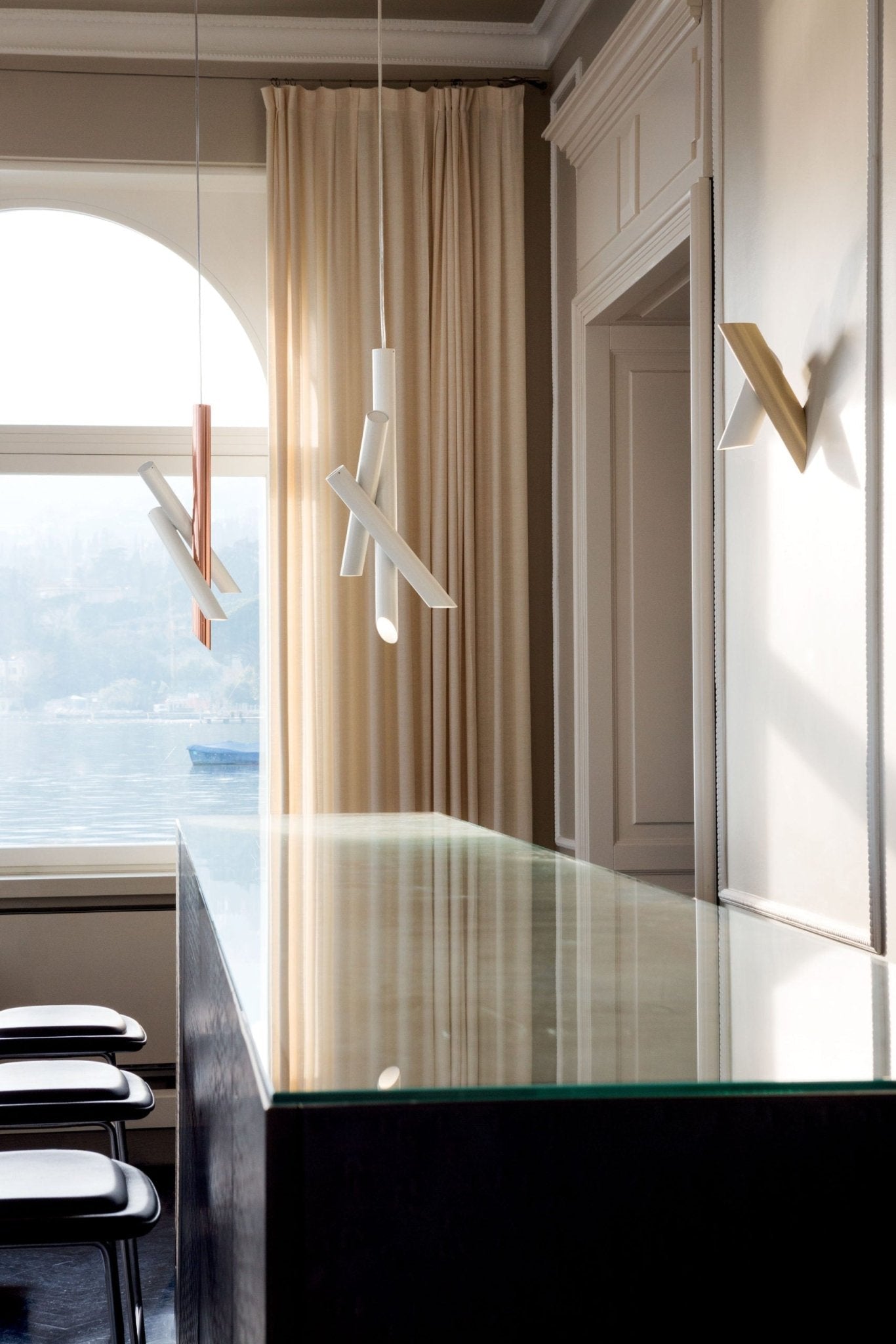 Luna Modern Minimalist Tubes Wall Light - Letslighting