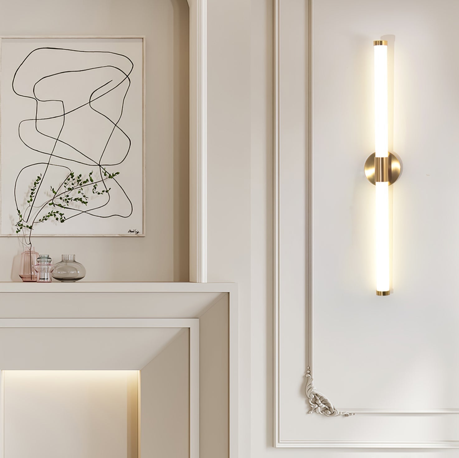 Cecarir Art Tubo Linear LED Wall Lamp - Letslighting