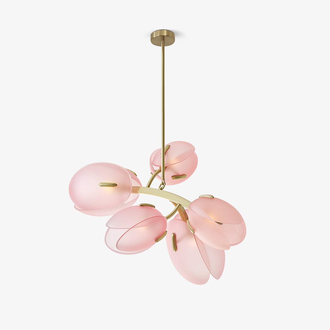 Blossom Contemporary Glass Chandelier - Letslighting
