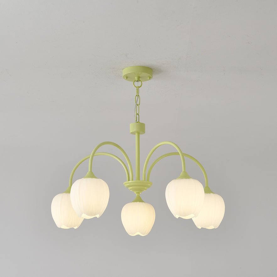 Aria Fresh Tulip Chandeliers - Letslighting