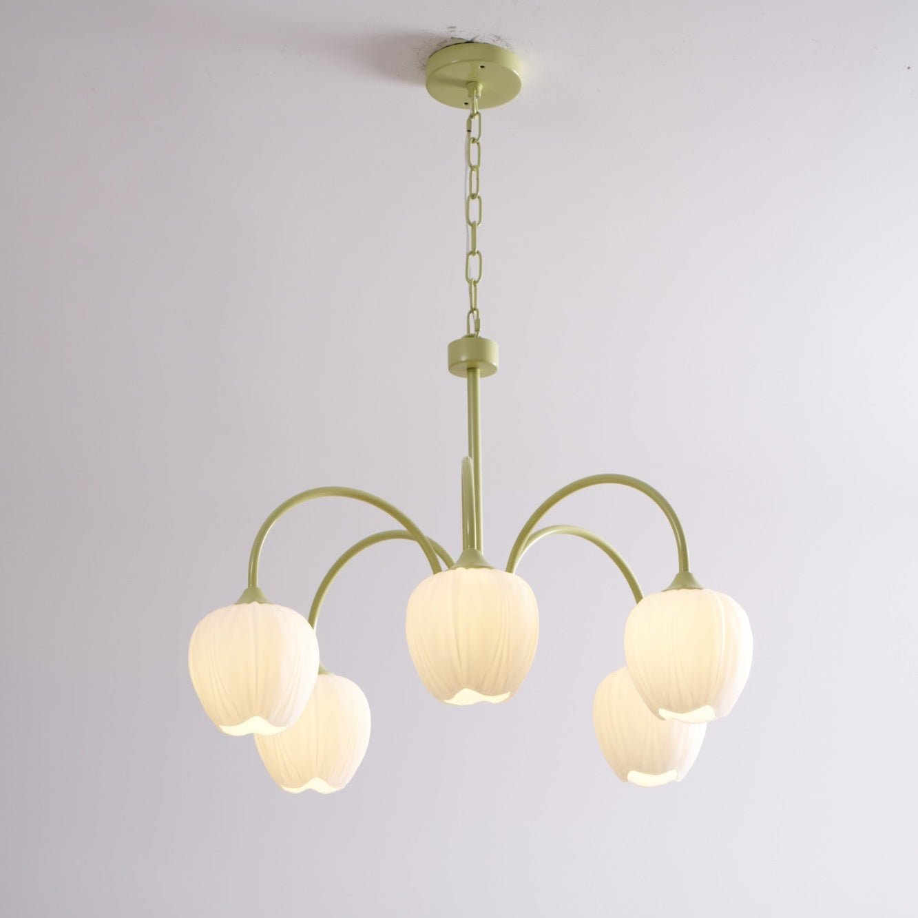Aria Fresh Tulip Chandeliers - Letslighting