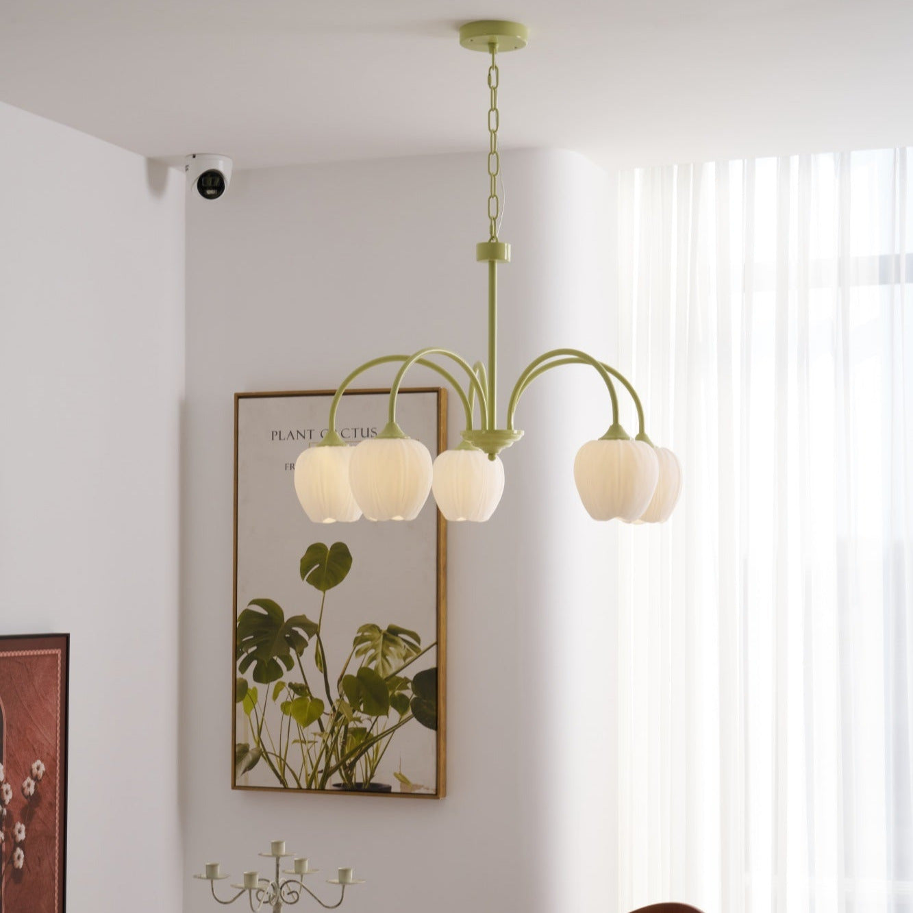 Aria Fresh Tulip Chandeliers - Letslighting