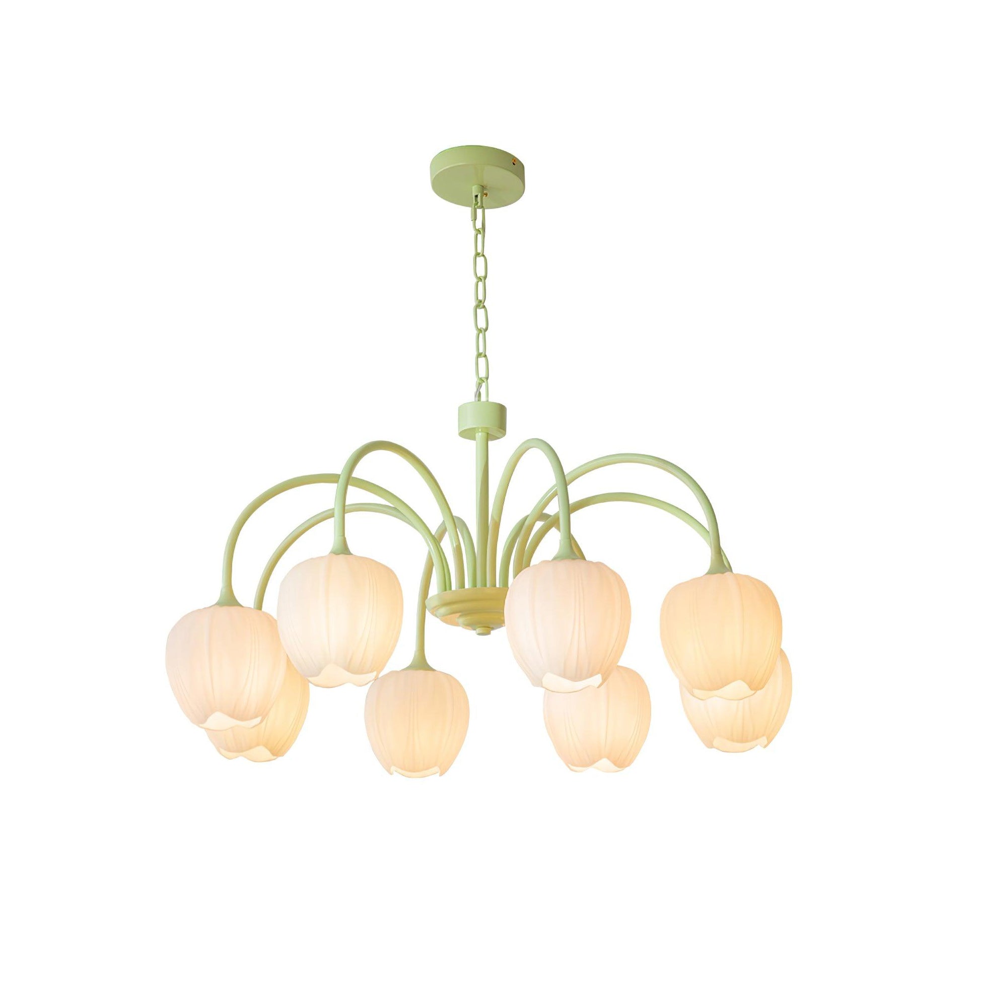 Viloror Matcha Individual Creativity Glass Chandelier - Letslighting