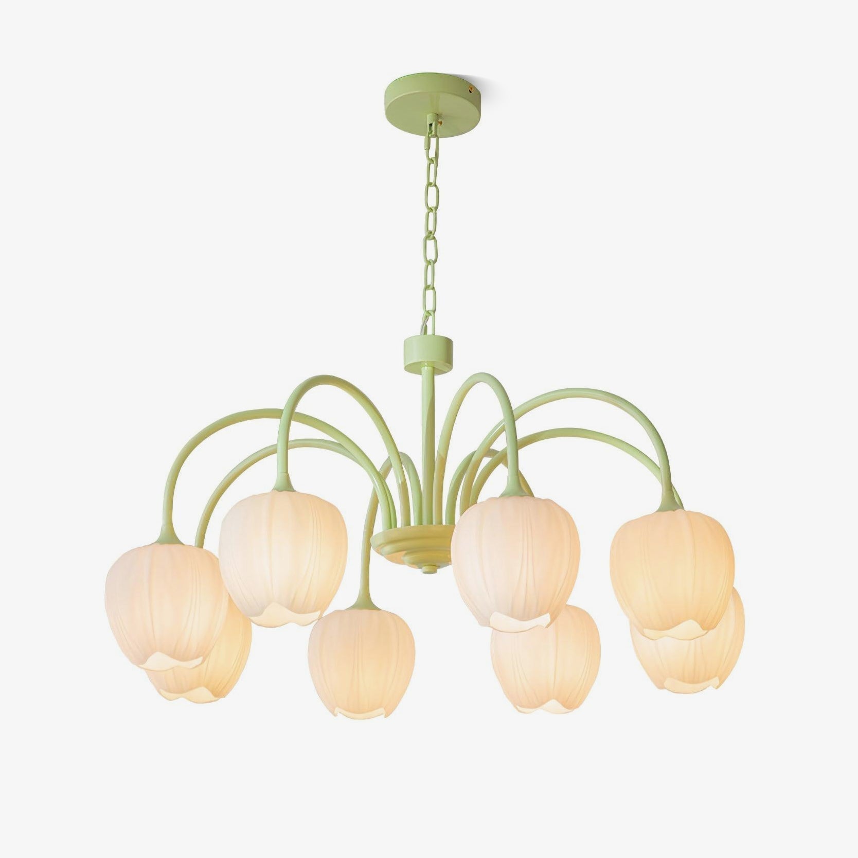 Aria Fresh Tulip Chandeliers - Letslighting