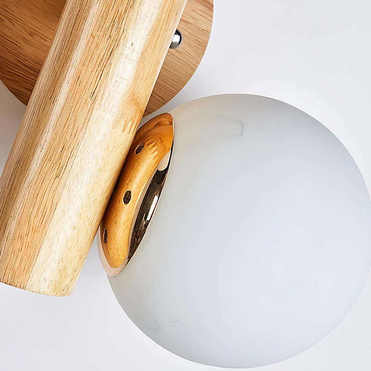 Muto Antique Cottage Wood Wall Light  Rotatable