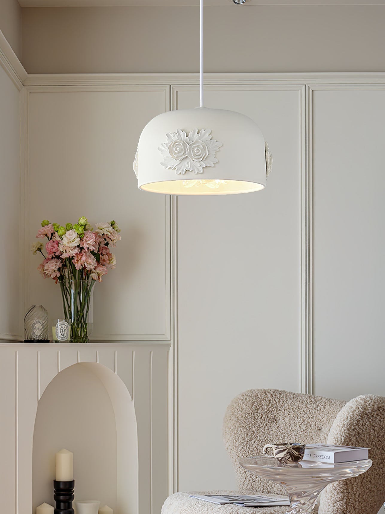 Vilaeos Minimalist Resin Wall Light - Letslighting