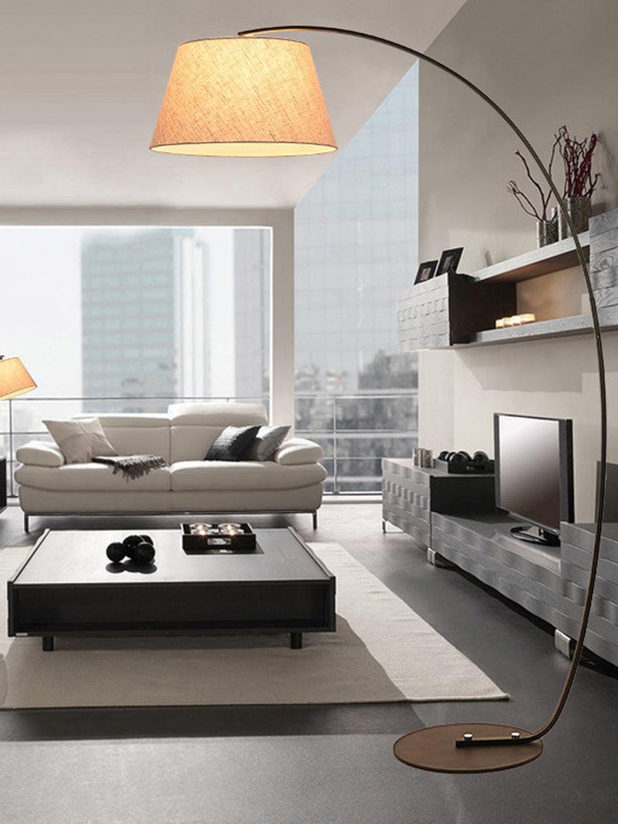 Arcanel Fabric Artistic Floor Lamp - Letslighting
