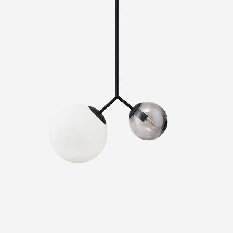 Twis Pendant Lamp Frosted Smoky Minimalist - Letslighting