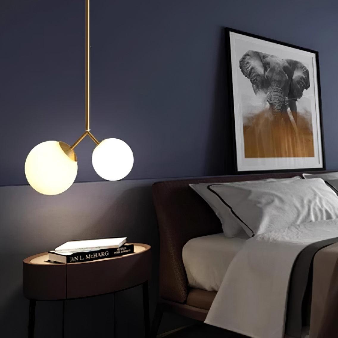 Twis Pendant Lamp Frosted Smoky Minimalist - Letslighting