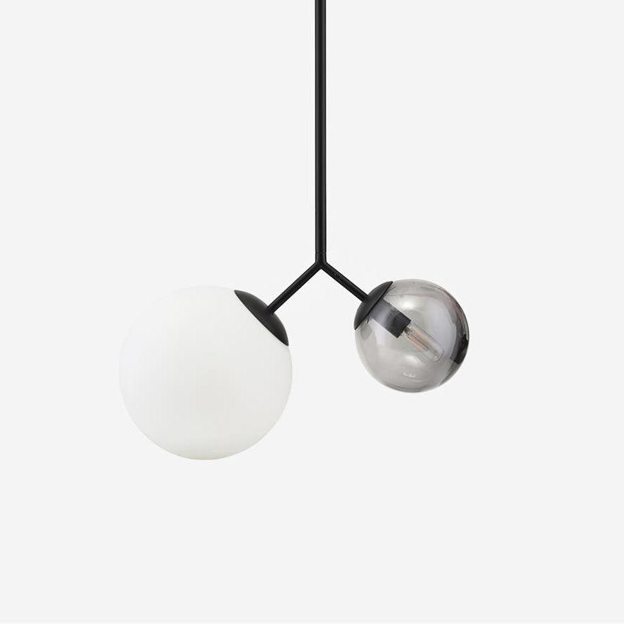 Twis Pendant Lamp Frosted Smoky Minimalist - Letslighting