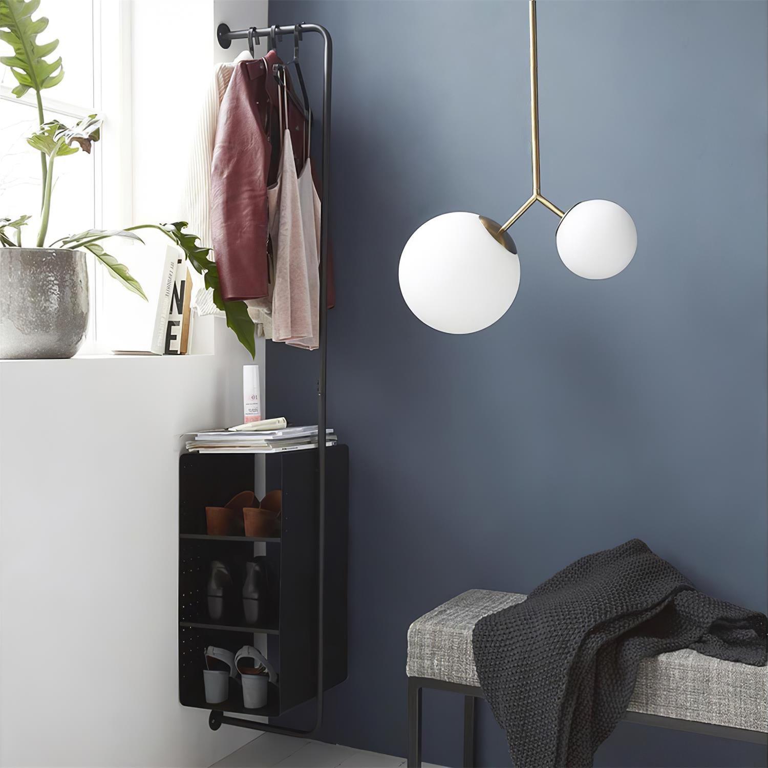 Twis Pendant Lamp Frosted Smoky Minimalist - Letslighting