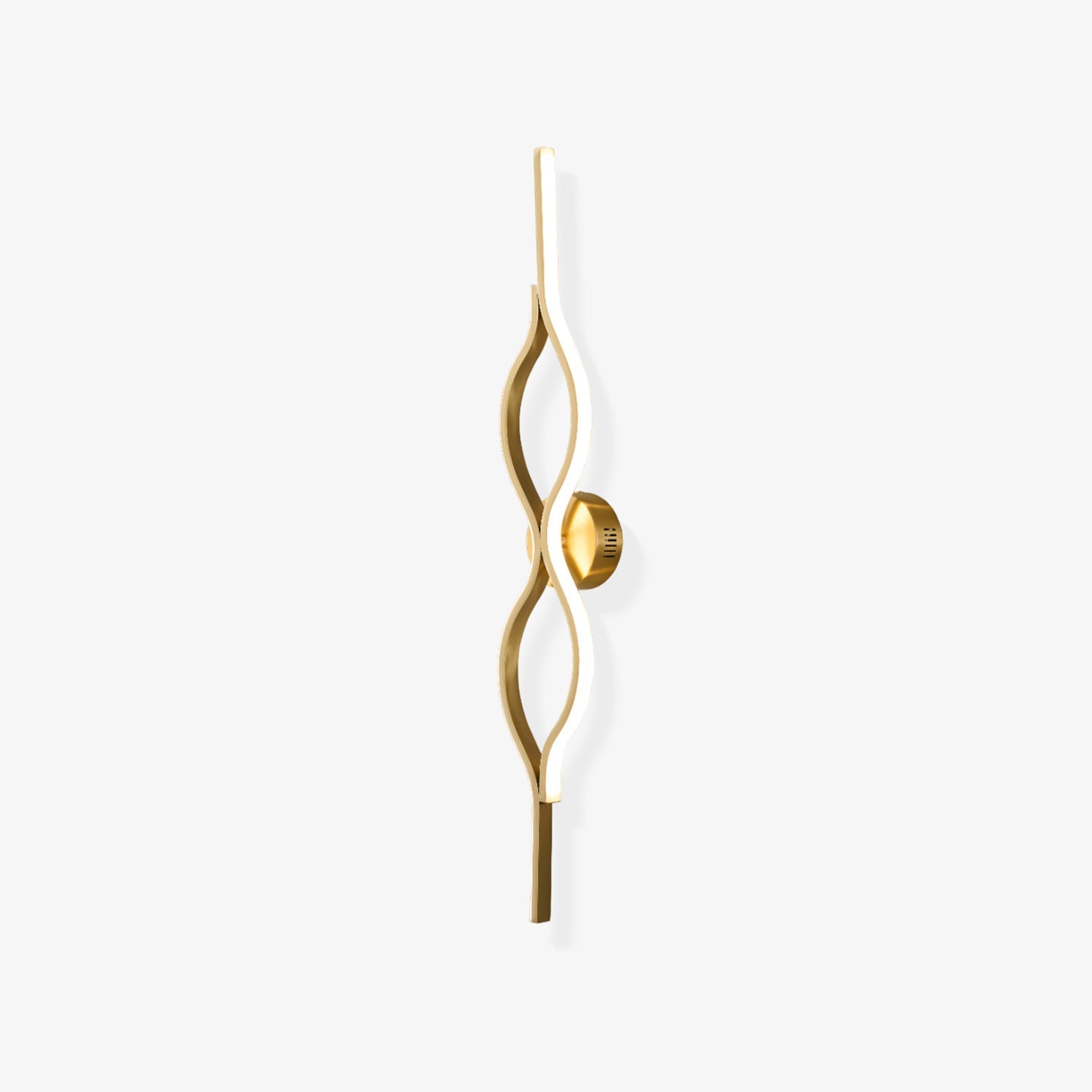 Myvenen Classic Twist Brass Wall Light - Letslighting