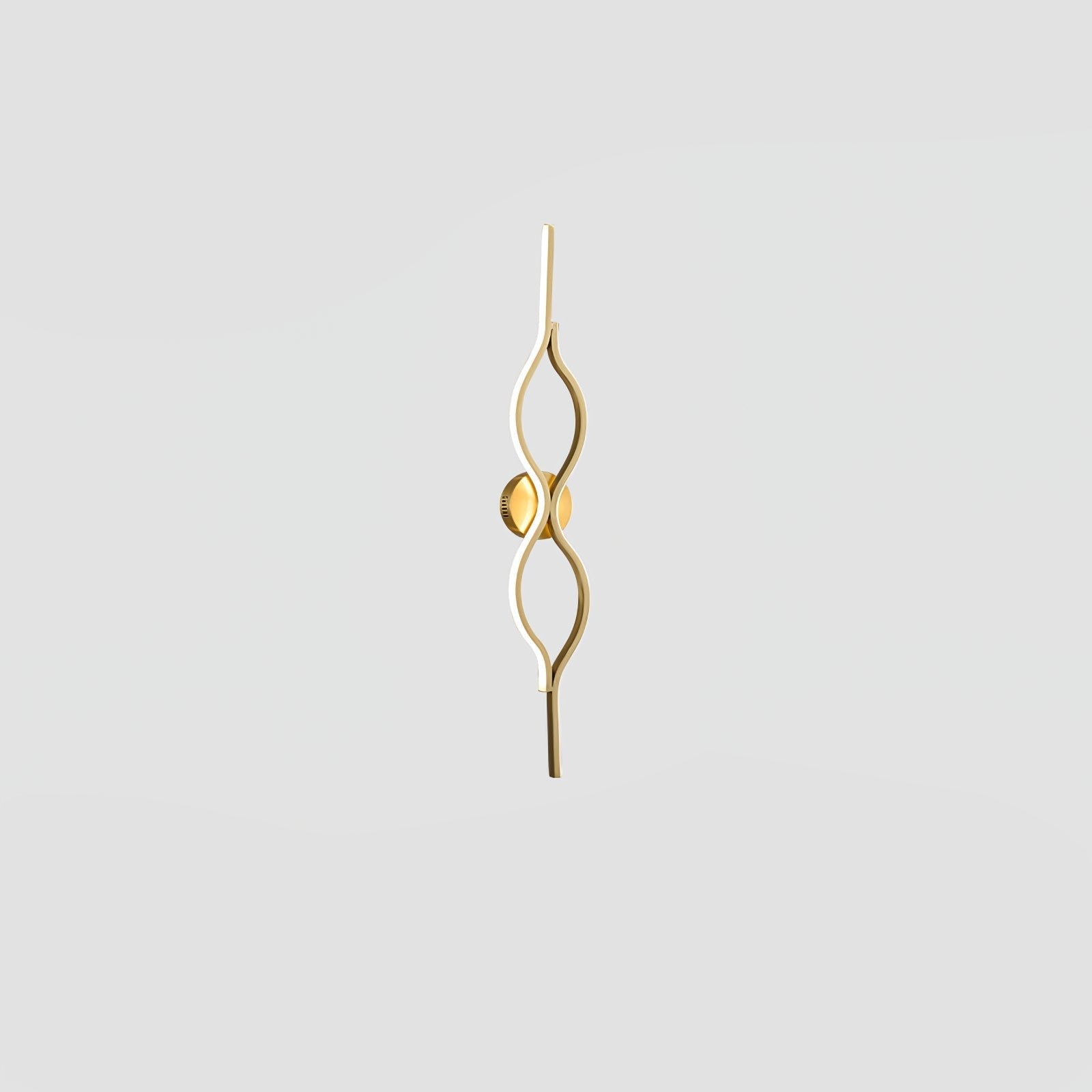 Myvenen Classic Twist Brass Wall Light - Letslighting