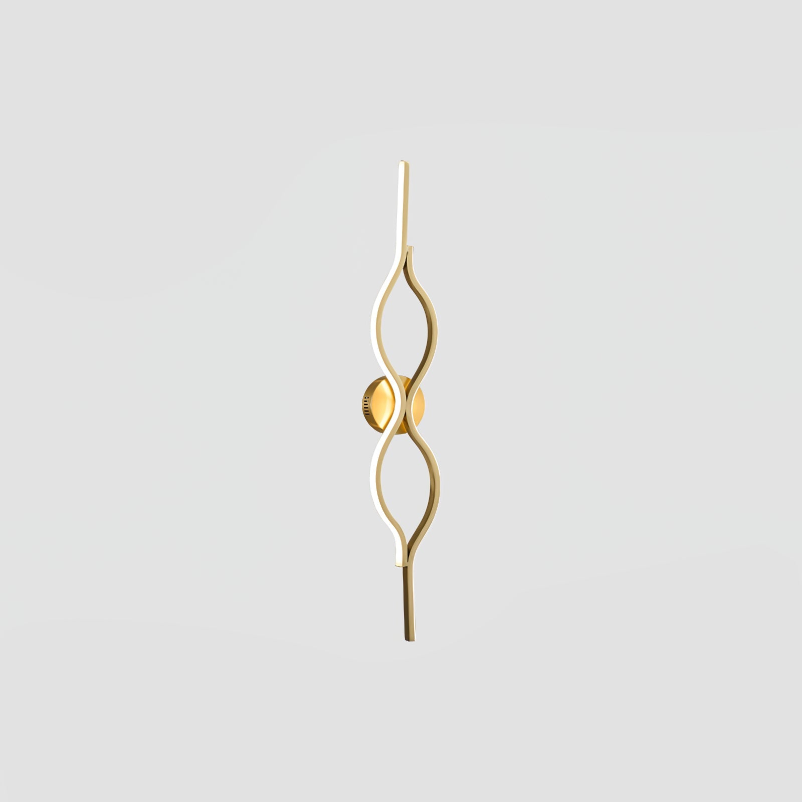 Myvenen Classic Twist Brass Wall Light - Letslighting