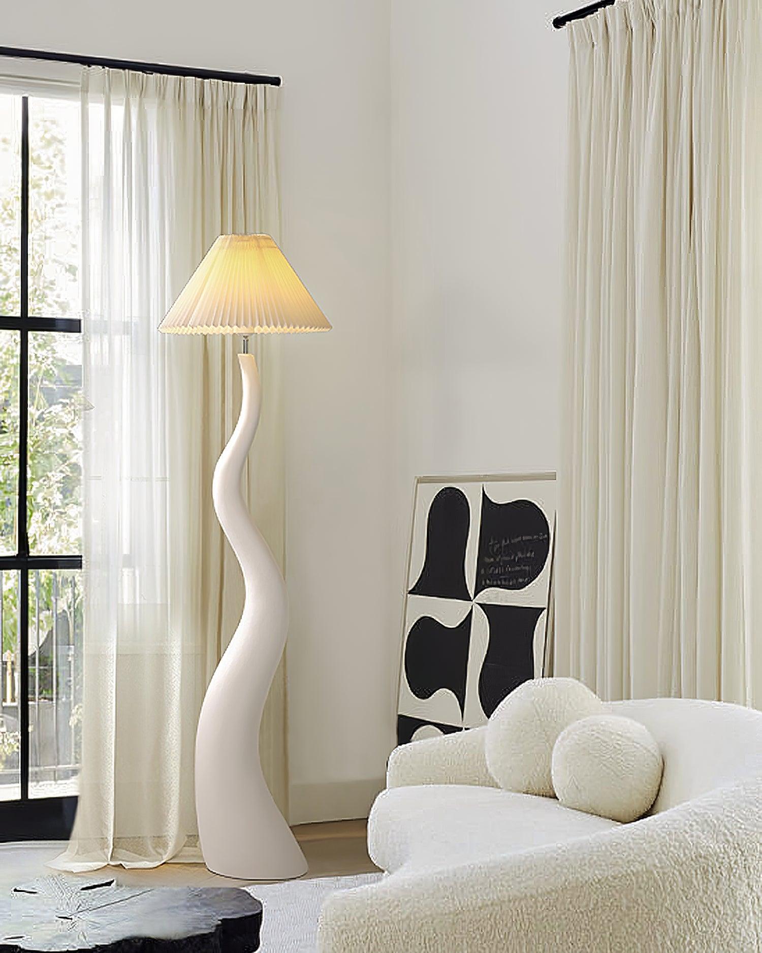 Liorase Resin Fabric Floor Lamp - Letslighting
