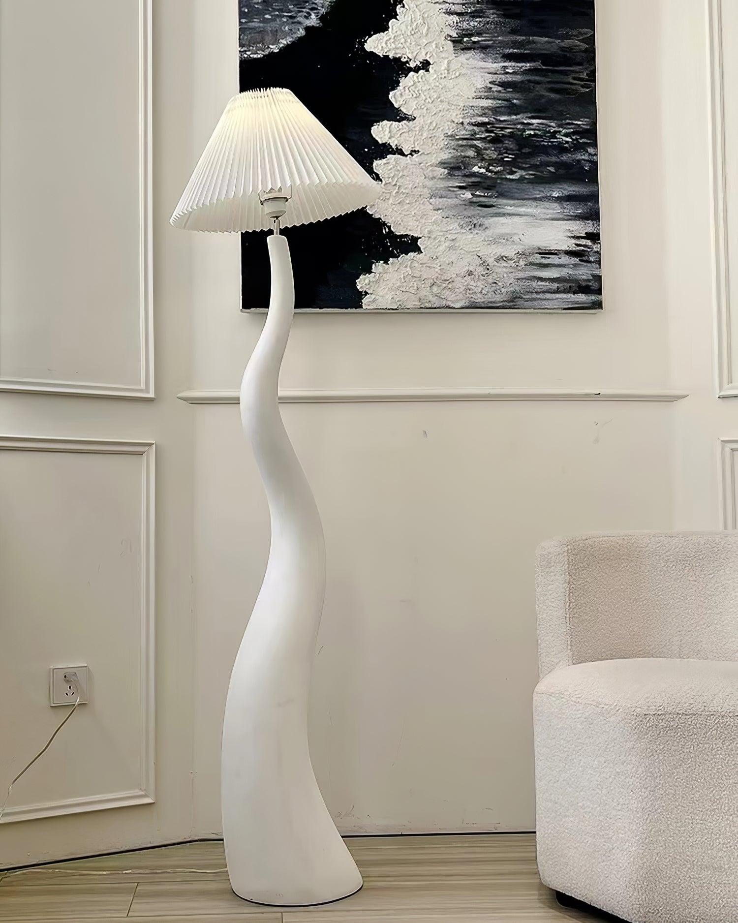 Liorase Resin Fabric Floor Lamp - Letslighting