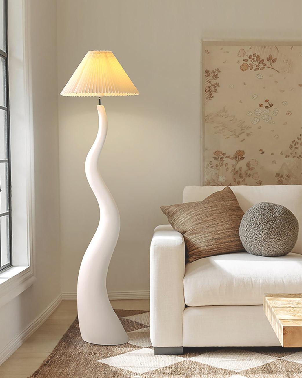 Liorase Resin Fabric Floor Lamp - Letslighting