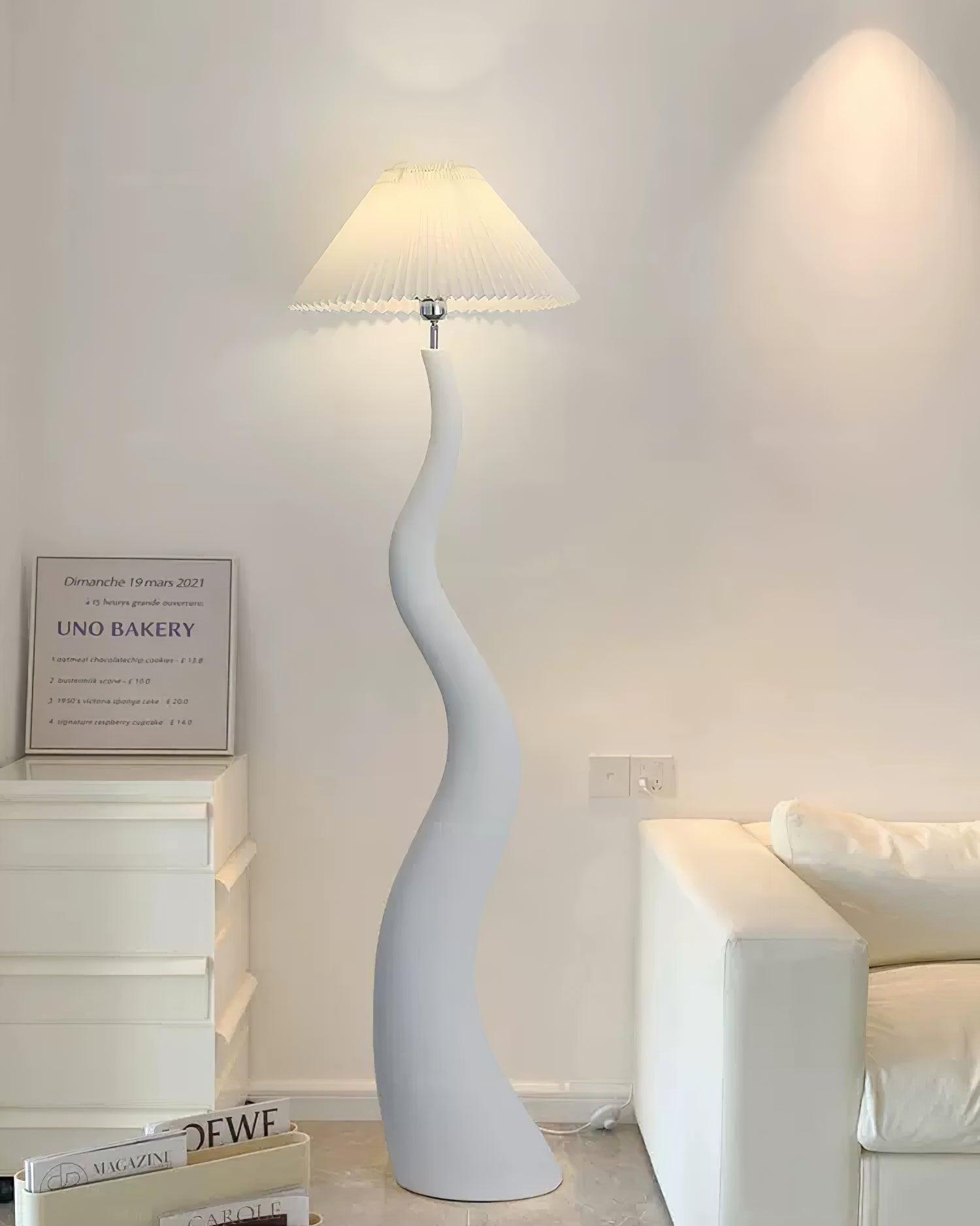 Liorase Resin Fabric Floor Lamp - Letslighting