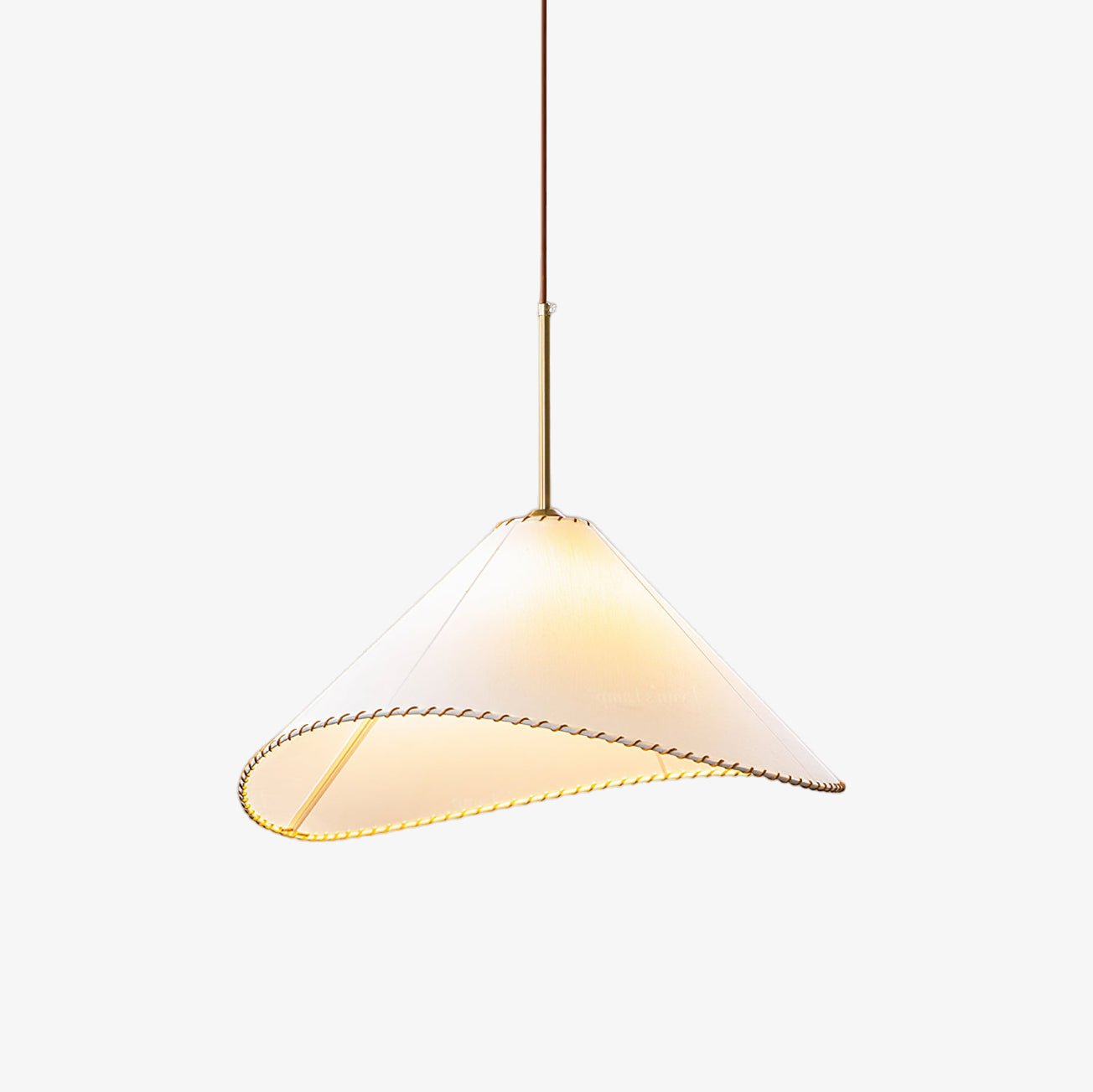 Aursoreth Nordic Twisted Shade Fabric Pendant Lamp - Letslighting