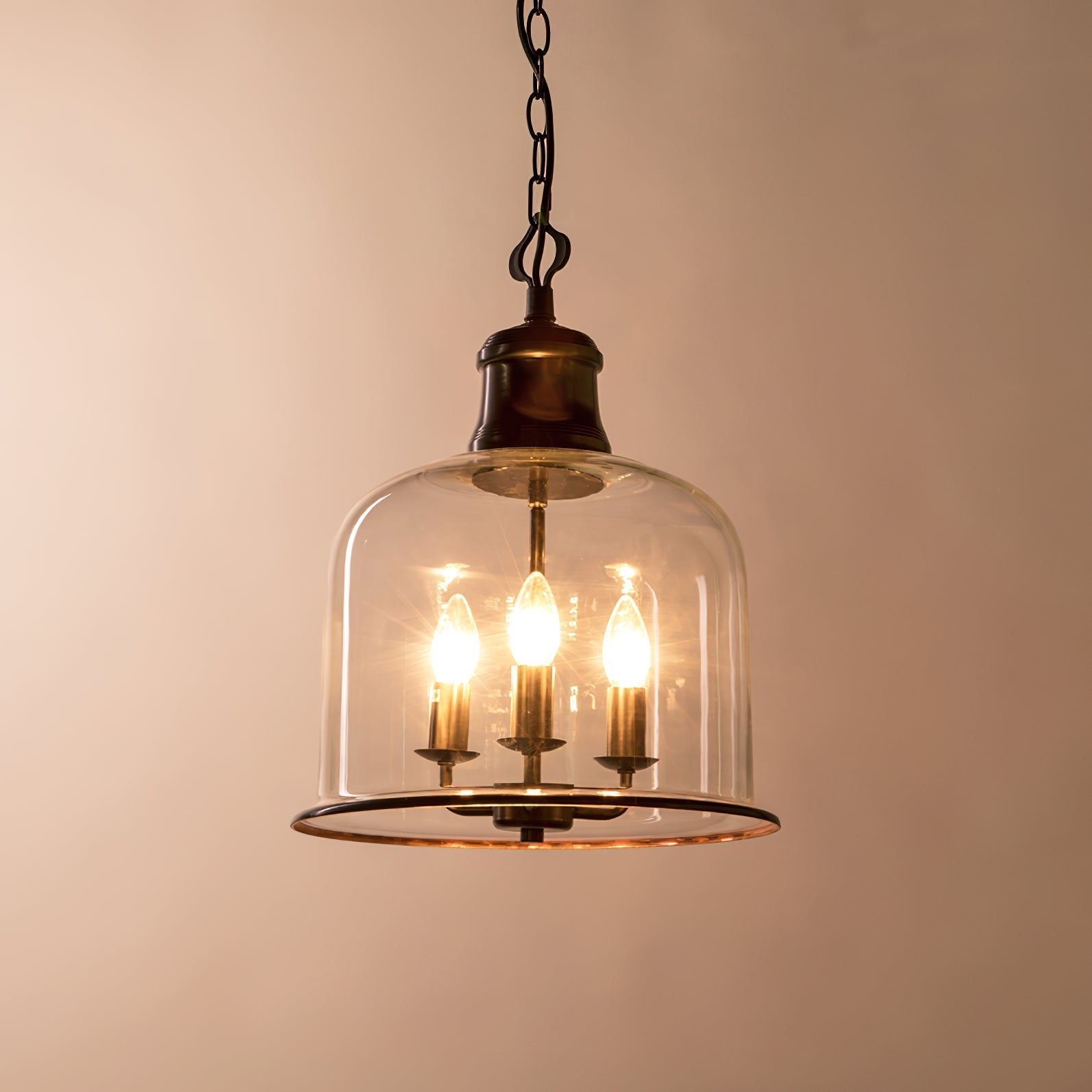 Sysolion Vintage Elegance Glass Pendant Lamp - Letslighting