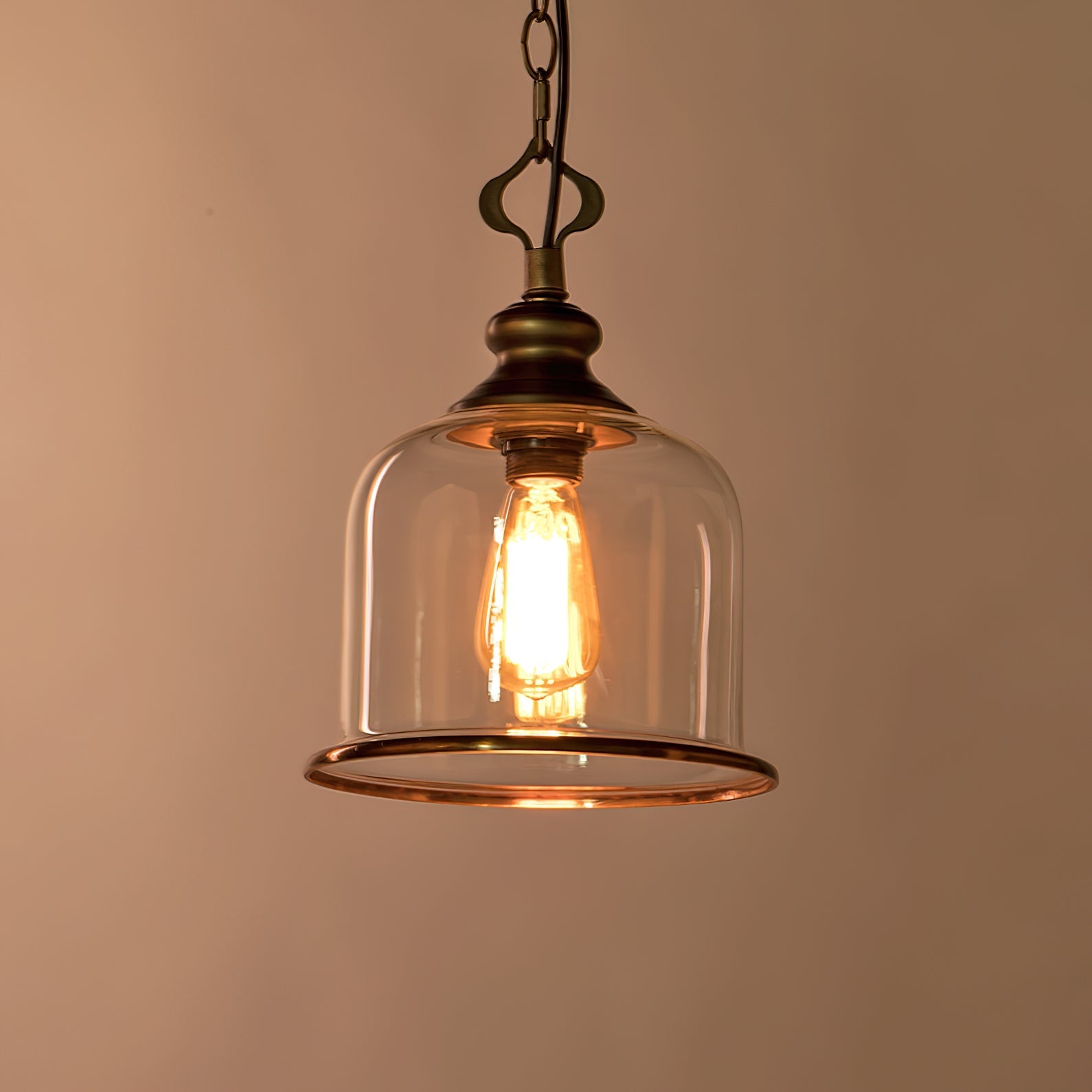 Sysolion Vintage Elegance Glass Pendant Lamp - Letslighting