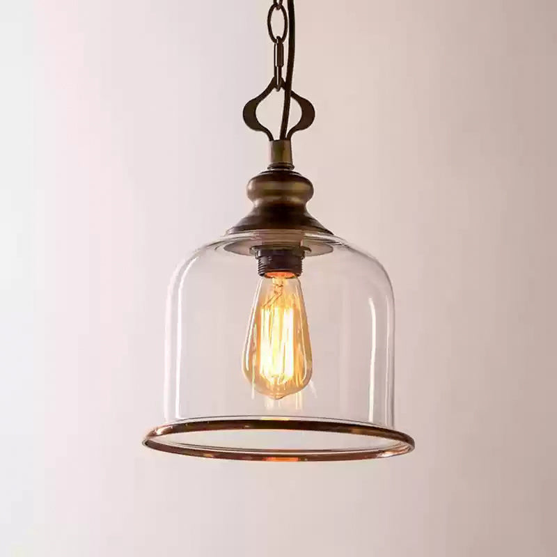 Sysolion Vintage Elegance Glass Pendant Lamp - Letslighting
