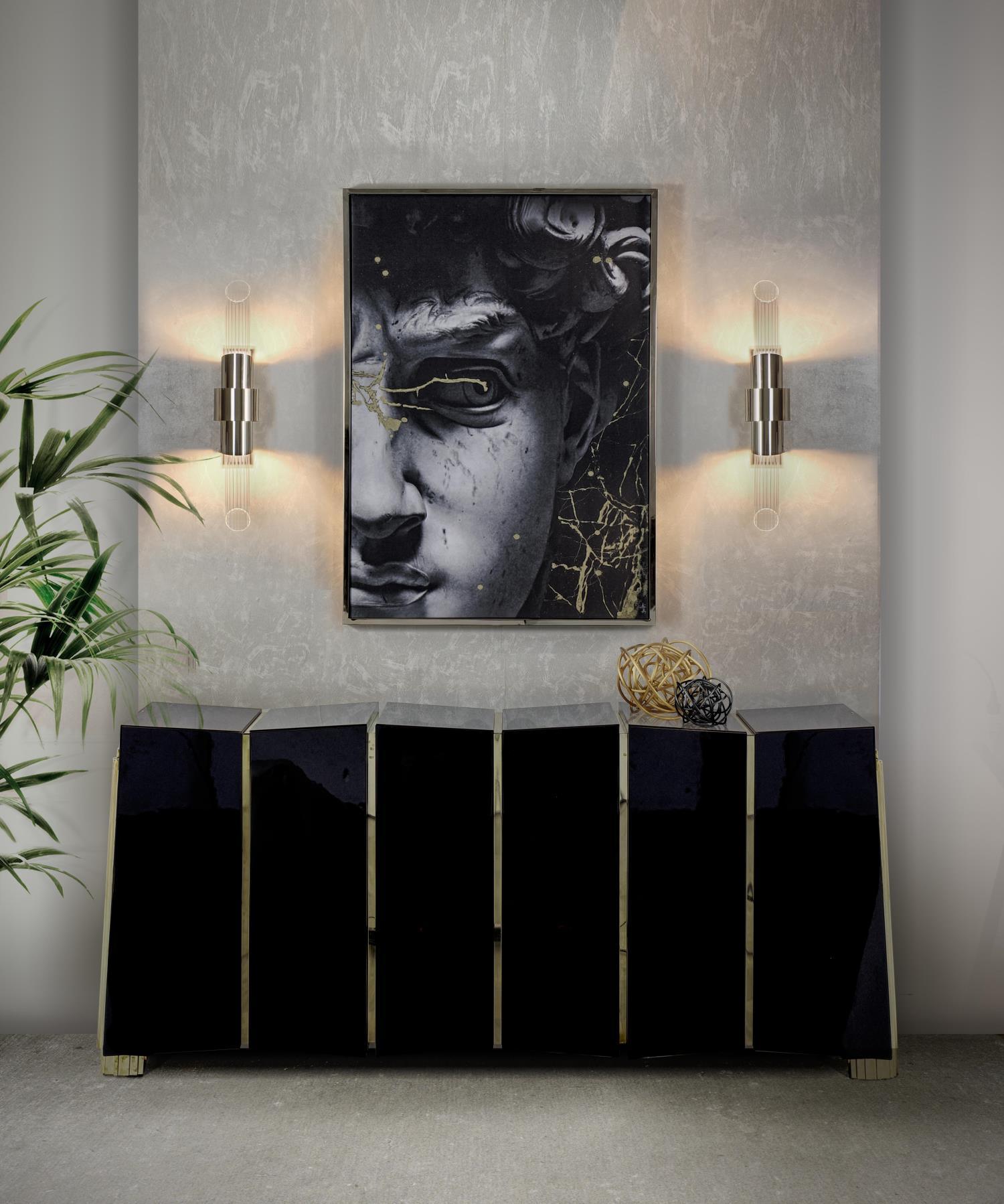 Opal Wall Lamp Nordic Art Small Crystal - Letslighting