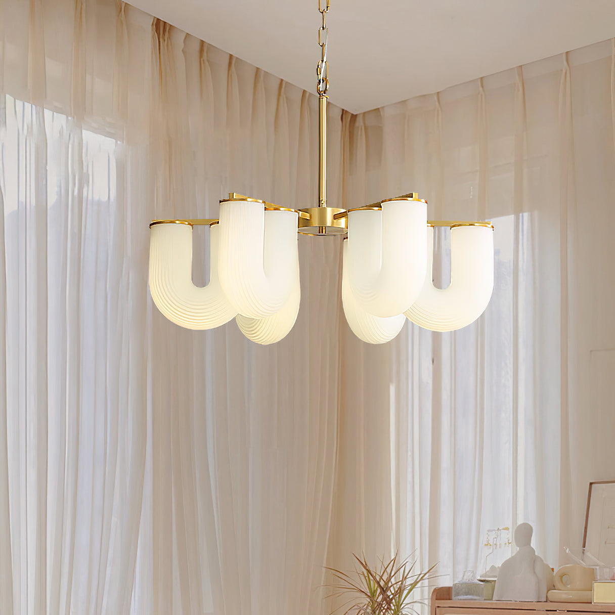 Lyshaos Premium Nordic Art Shaped Chandelier - Letslighting