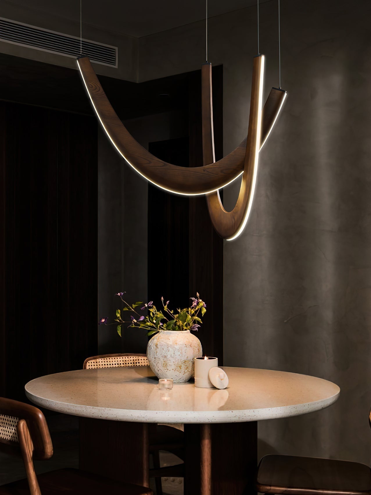 Lumora Wooden Pendant Lamp - Letslighting