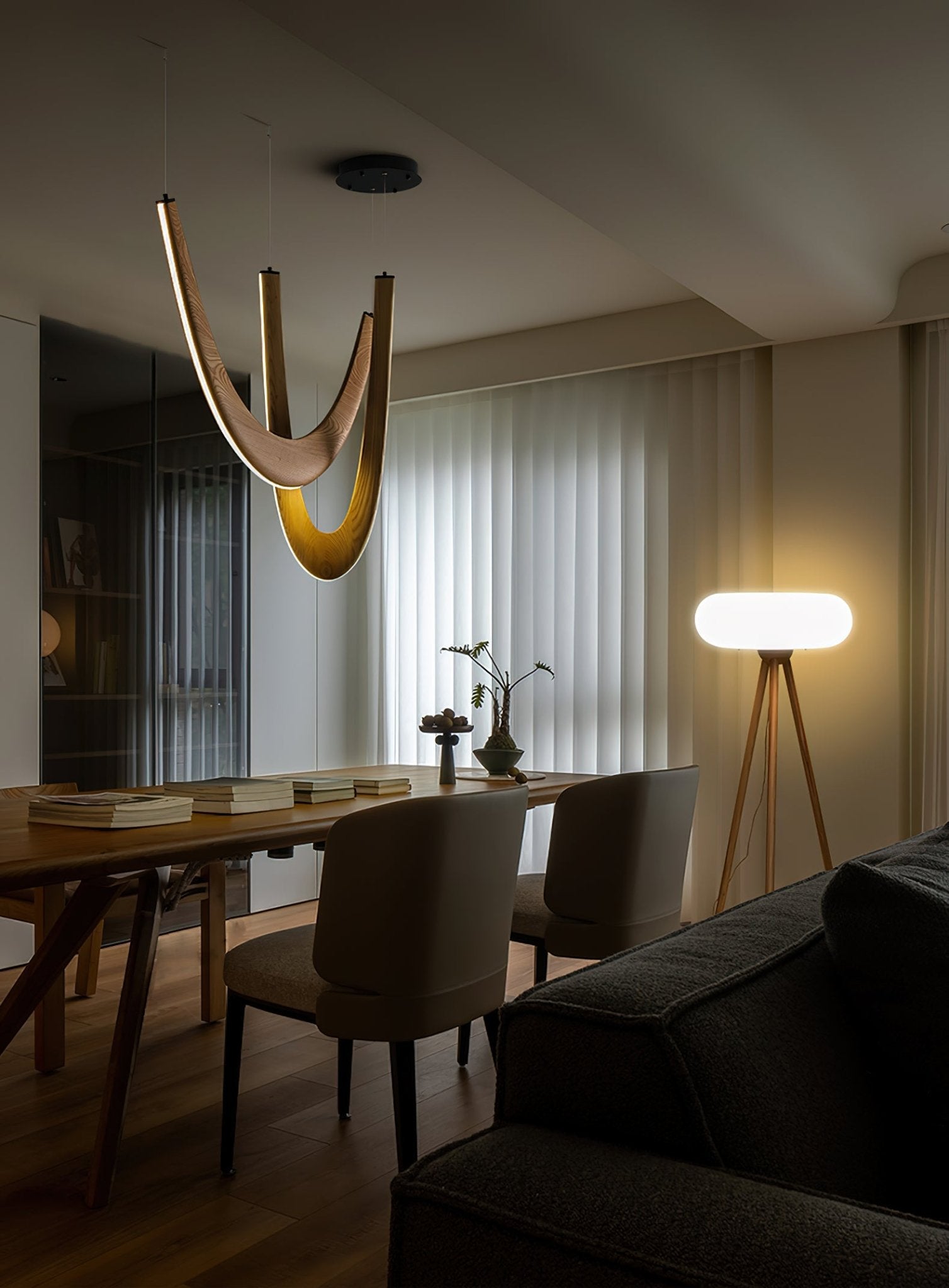 Lumora Wooden Pendant Lamp - Letslighting