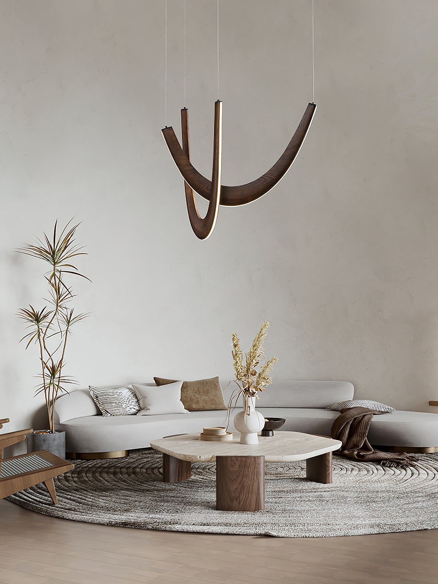 Lumora Wooden Pendant Lamp - Letslighting