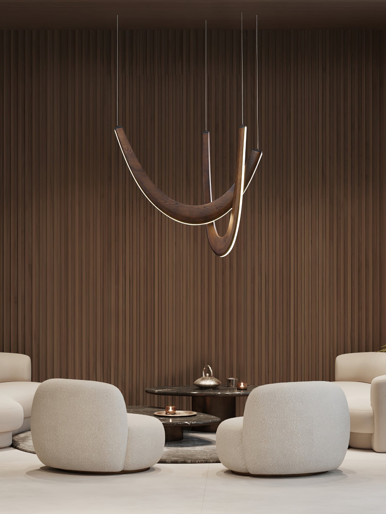 Lumora Wooden Pendant Lamp - Letslighting