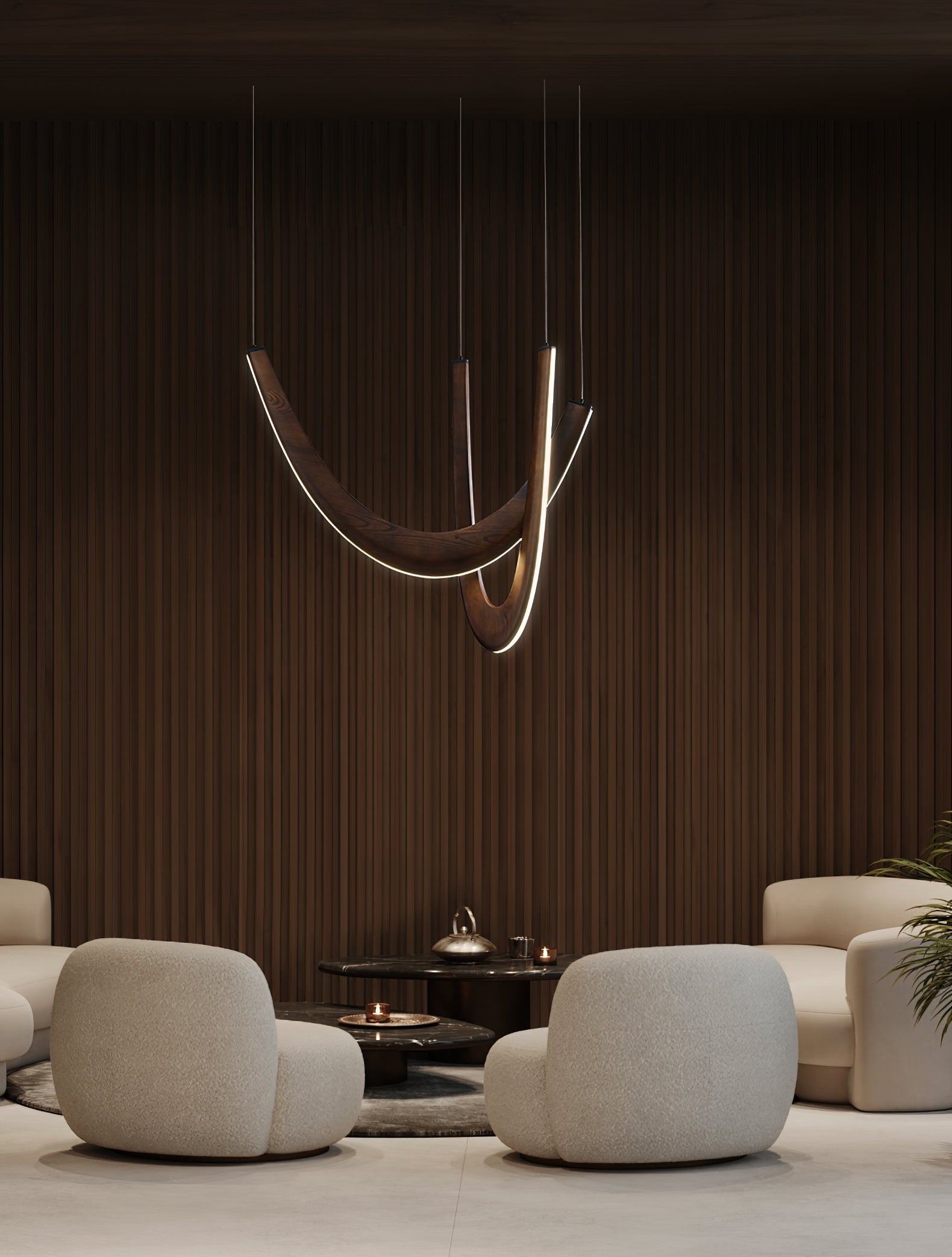 Lumora Wooden Pendant Lamp - Letslighting
