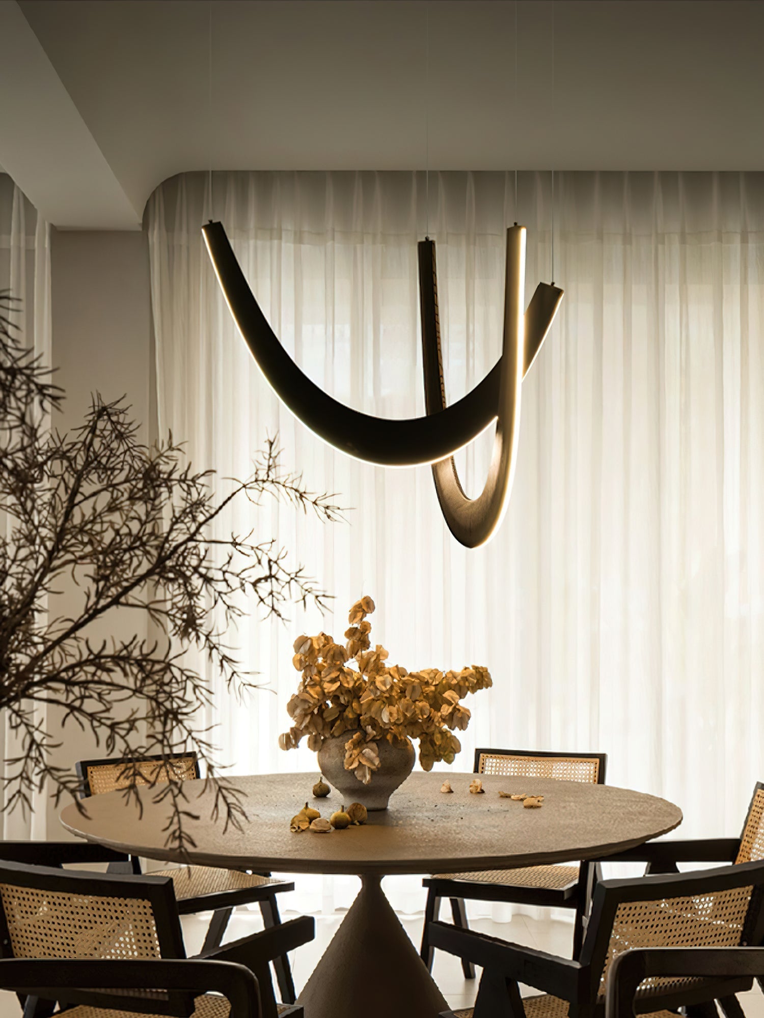 Lumora Wooden Pendant Lamp - Letslighting